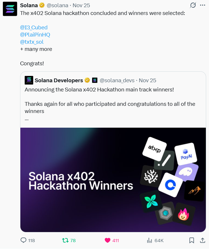 Solana x402 Hackathon